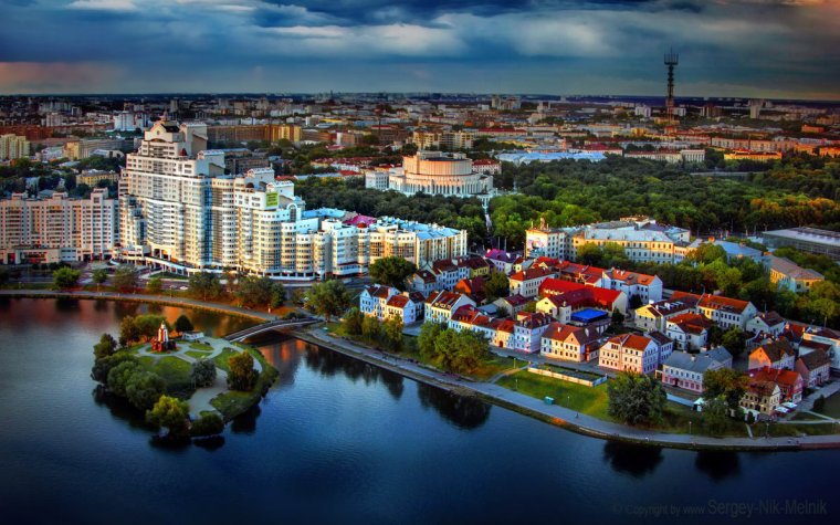 Минское море зимой