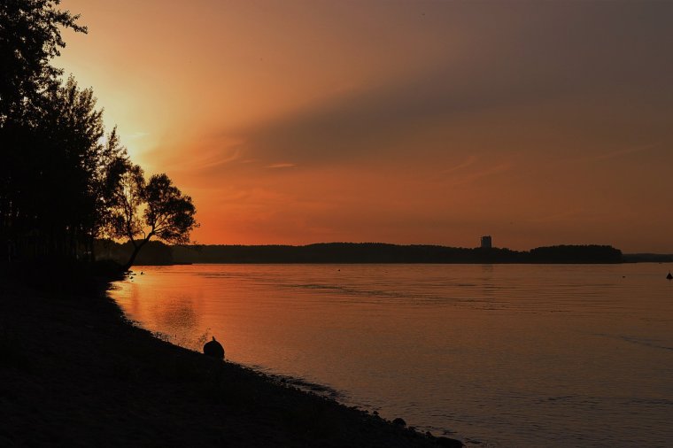 Заславское водохранилище Горизонт