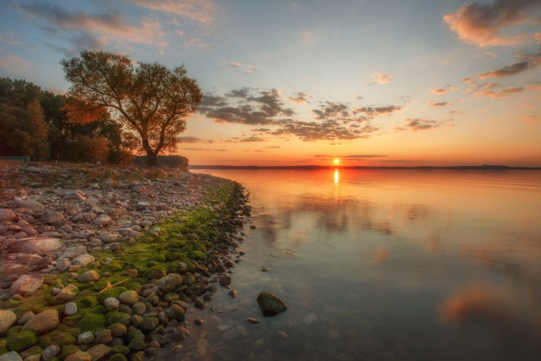 Заславское водохранилище Минск