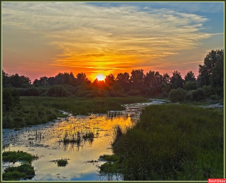 Беларусь Заславское водохранилище