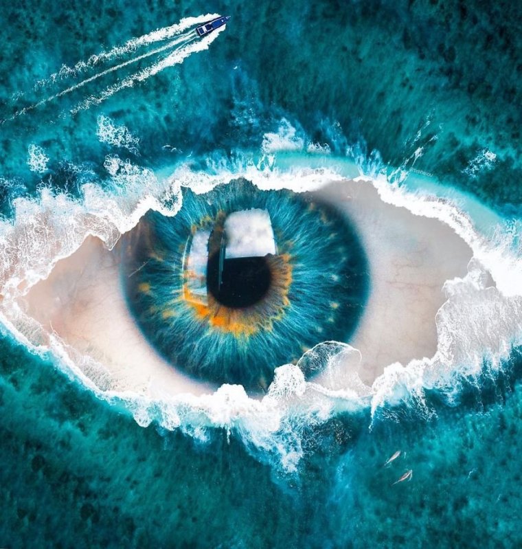 Глаза цвета океана