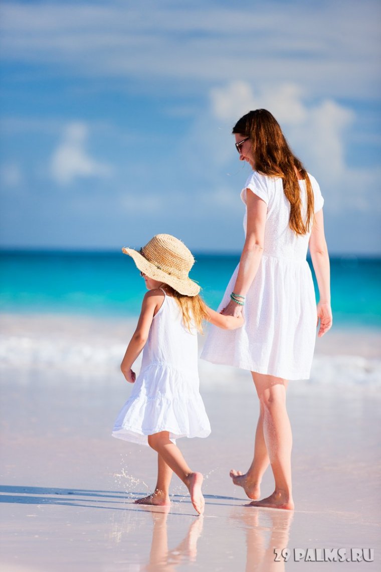 Фотосессия у моря мама с детьми