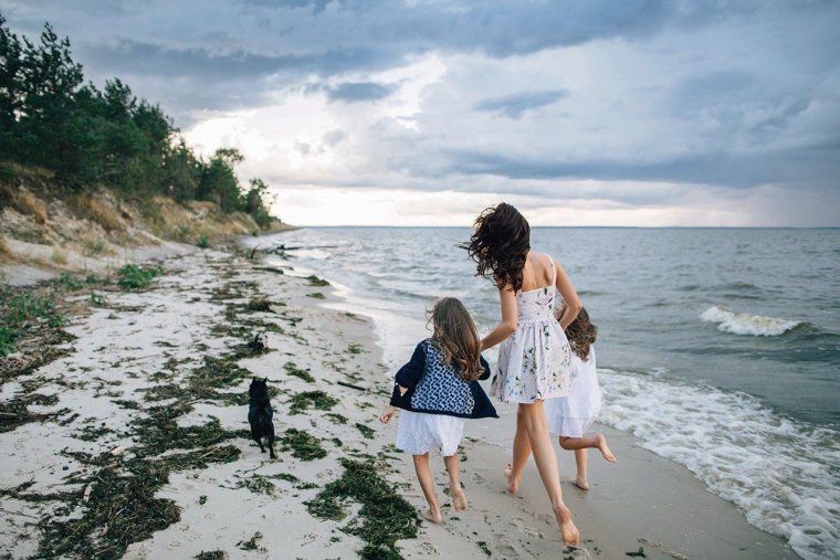 Путешествие к морю с дочкой