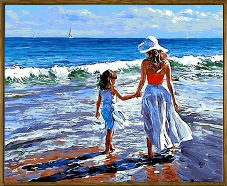 Картины Владимира Волегова море