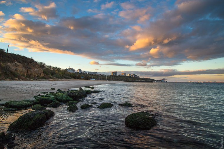 Одесса море закат