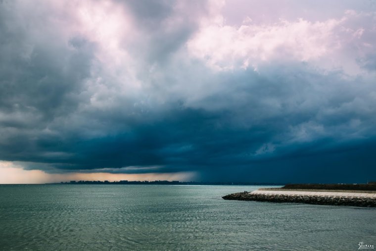 Черное море в 5 утра