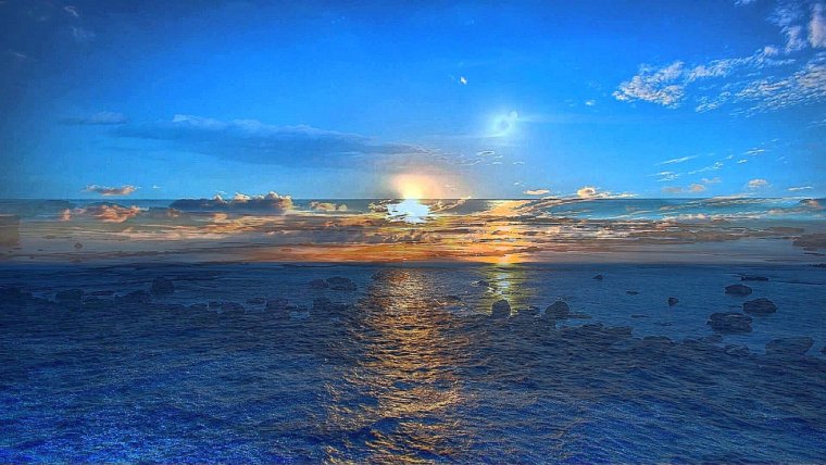 Каспийское море Милева