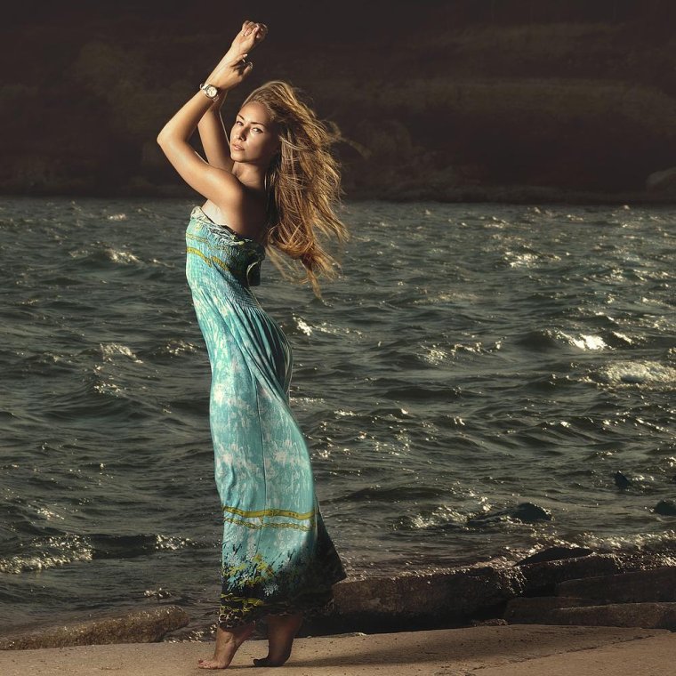 Профессиональная фотосессия на море