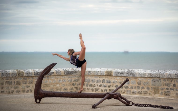 Маккензи Зиглер гибкость