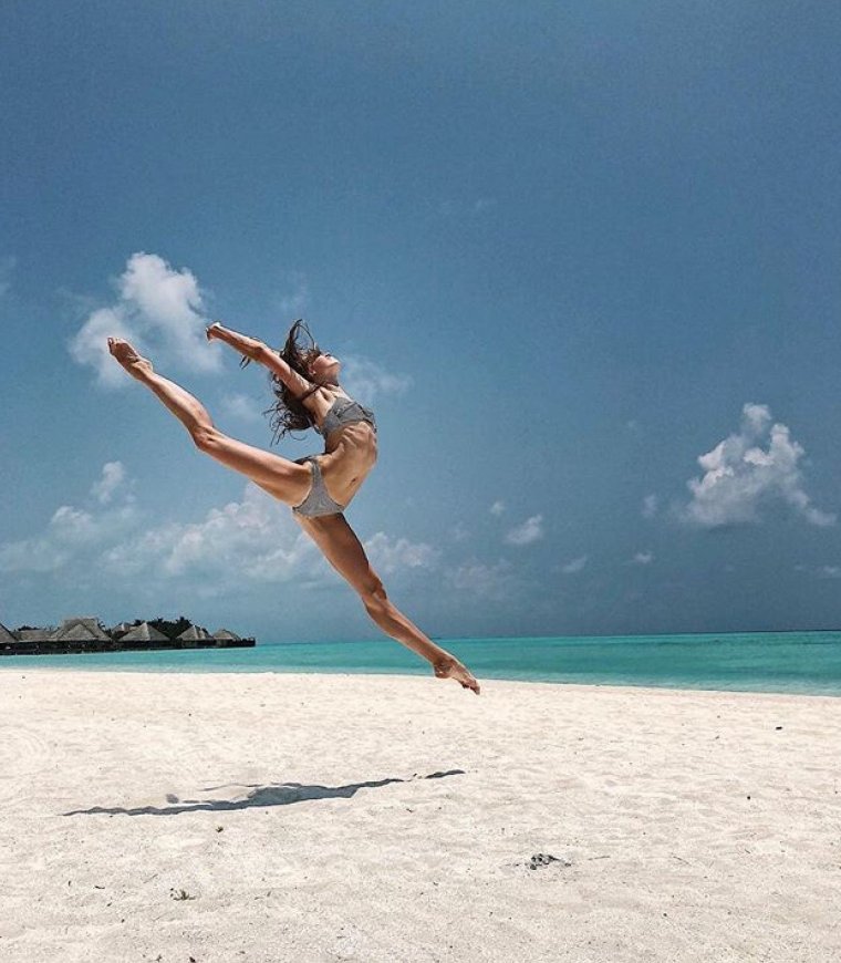 Красивые гимнастические позы