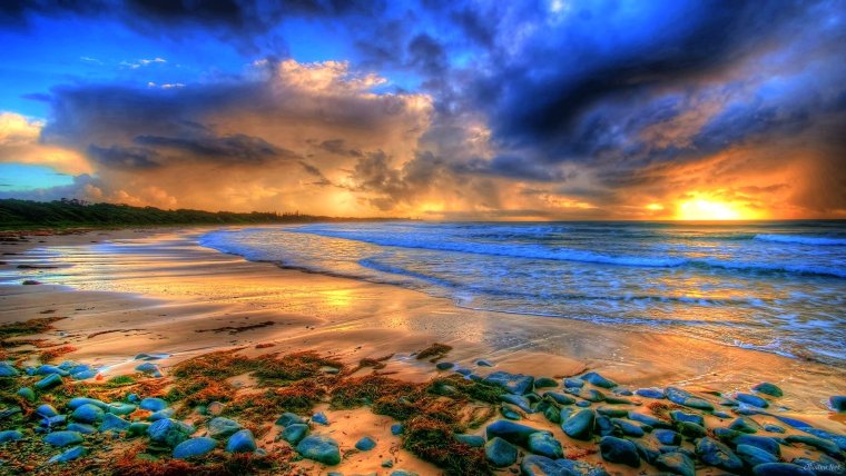 Разноцветные моря