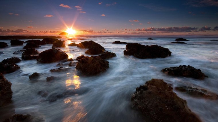 Красивая природа море