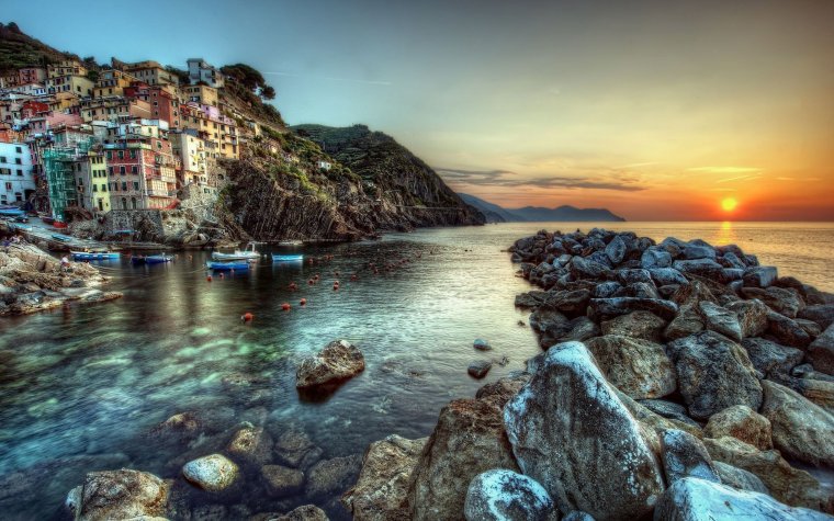 Чинкве-Терре Италия природа