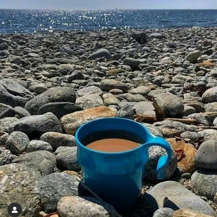 Кофе и море