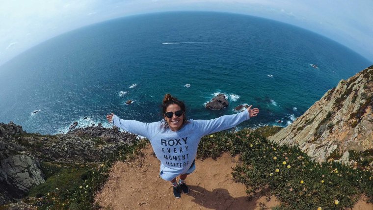 Селфи на море