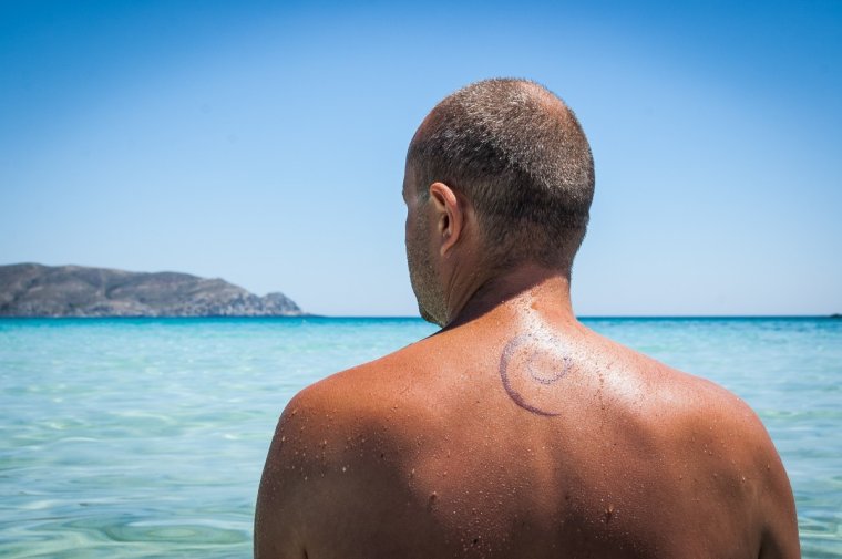 Море закат волны