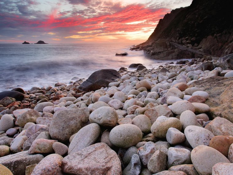 Пейзаж море стильный