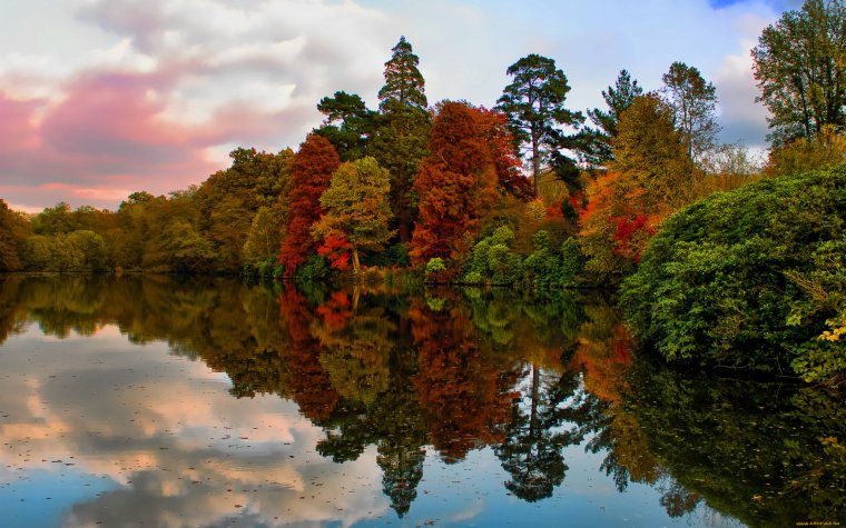 Осенний пейзаж на рабочий стол