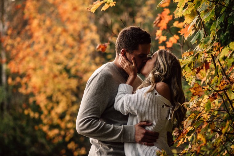 Осенняя фотосессия для двоих