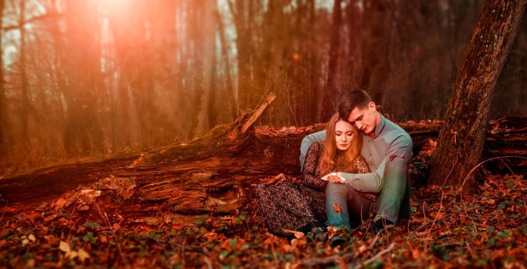 Фотосессия в лесу