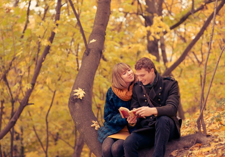 Романтическая фотосессия в парке