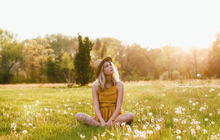 Летняя фотосессия на природе