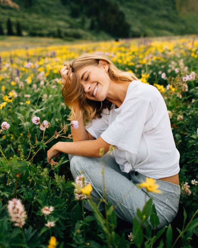 Летняя фотосессия для девушки