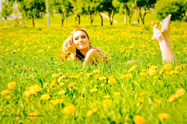 Босиком летом