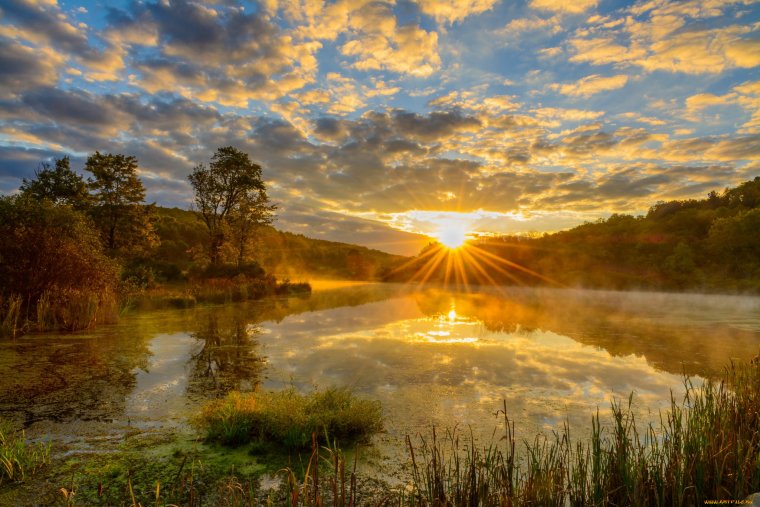 Утренний пейзаж