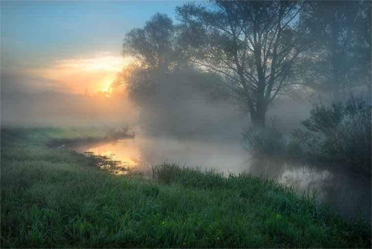 Туман на реке