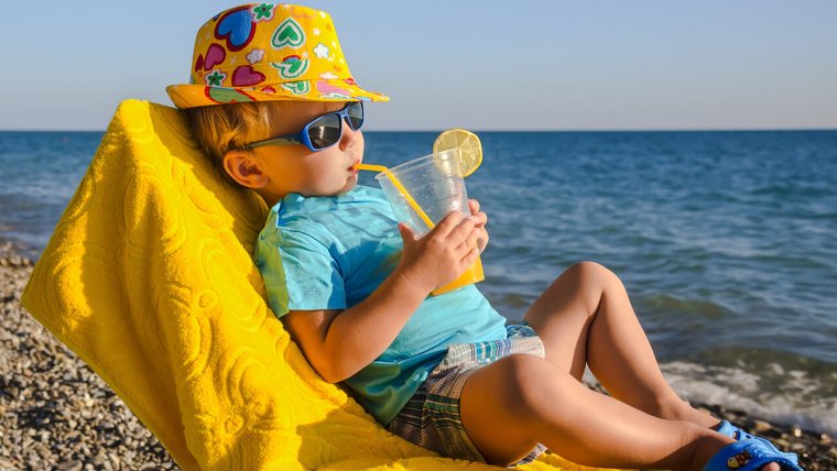 Лето море дети