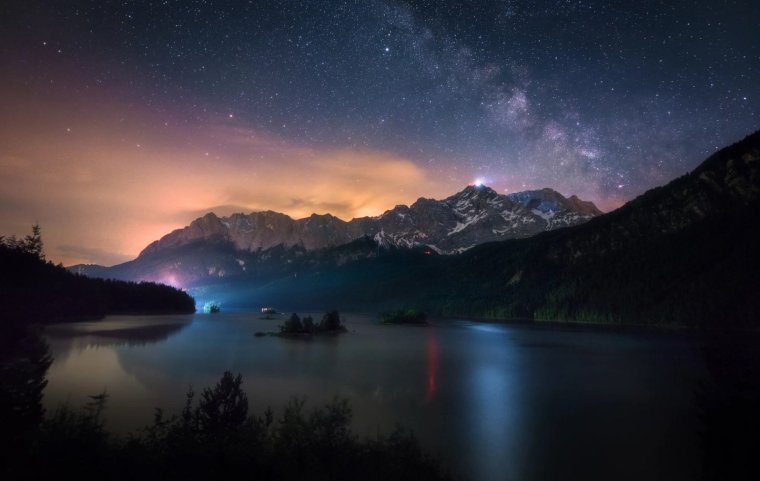 Красота природы ночью