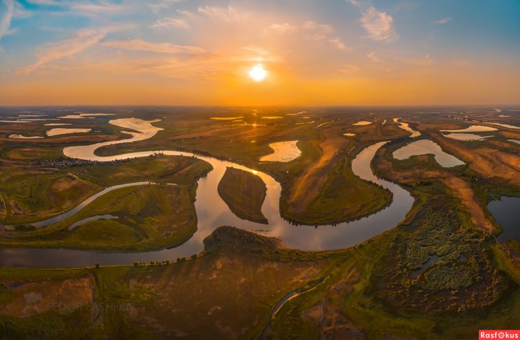 Река Дельта в Астраханской области