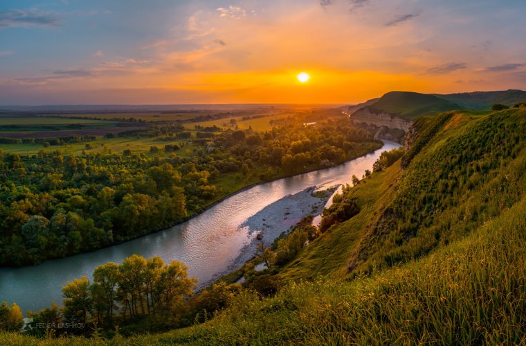 Река Кубань Краснодарский край