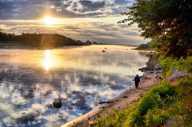 Утро на реке