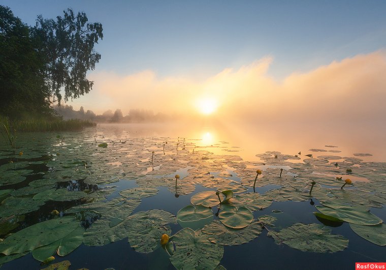 Белый городок река Хотча