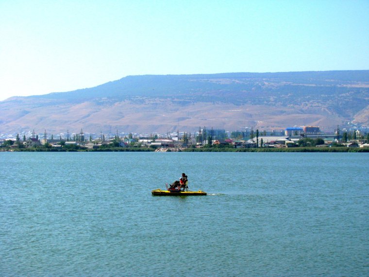 Озеро Айгель в Махачкале