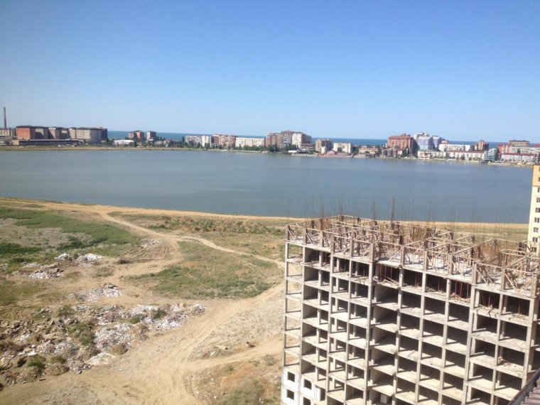 Озеро Акгель в Махачкале