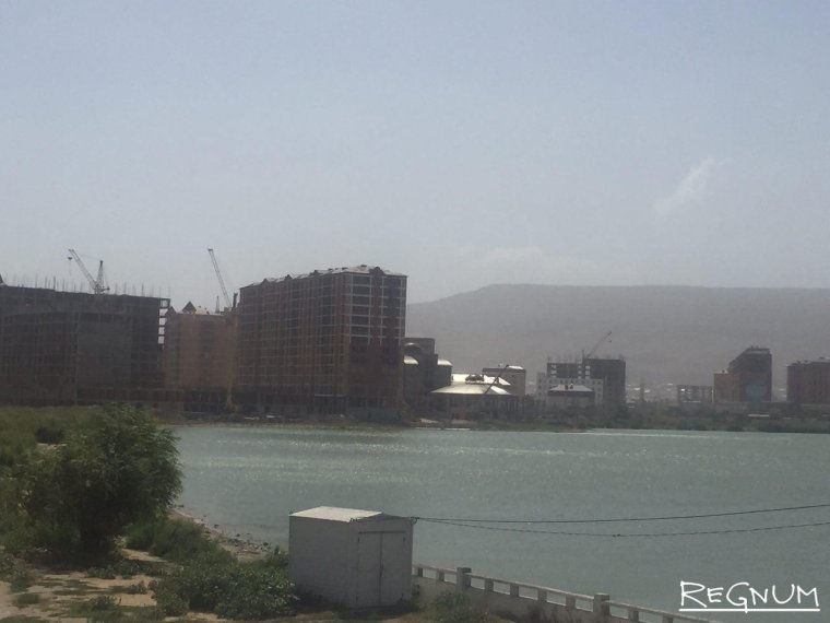 Озеро Аккель в Махачкале