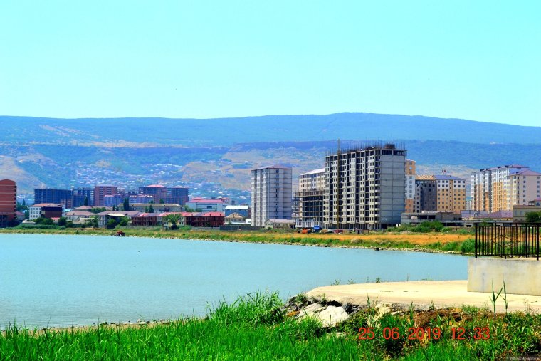 Озеро Акгель в Махачкале