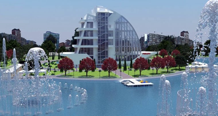 Озеро АК гель Махачкала