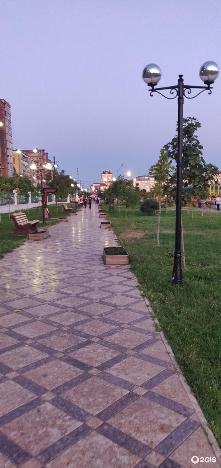 Махачкала мечеть ночью