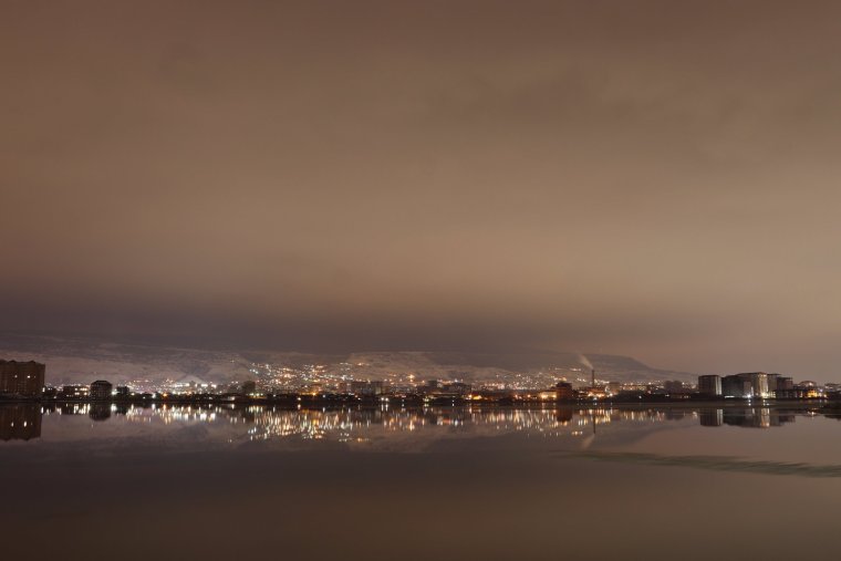 Озеро АК гель Махачкала