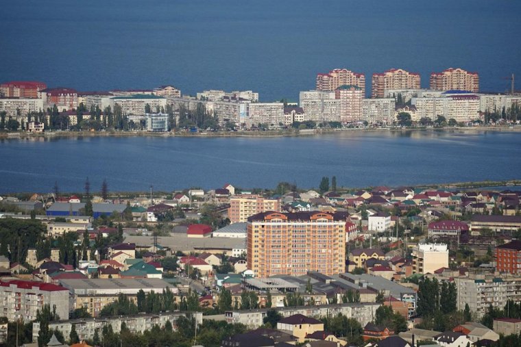 Озеро АК гель Махачкала