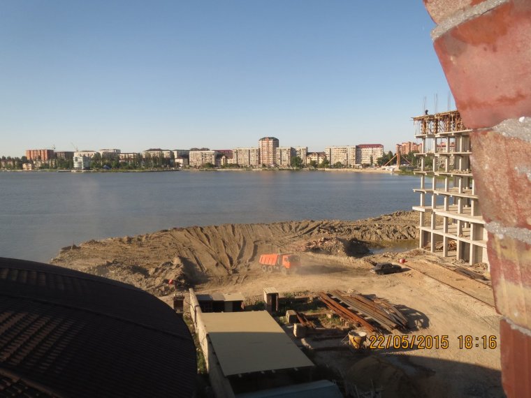 Михаил Морковкин .закат на оз. АК гёль.Gna centr