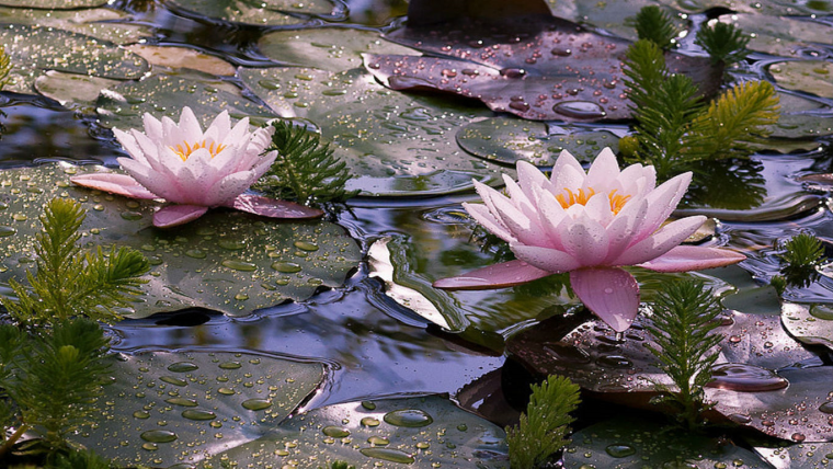 Лотос в природе