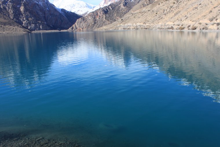 Голубое озеро Таджикистан