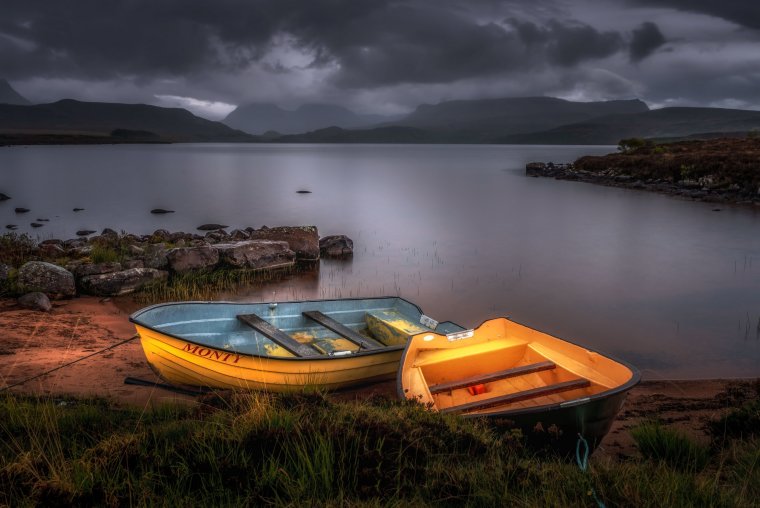 Лодка на воде