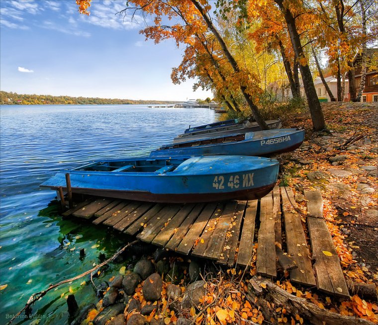 Катер на Волге Плес