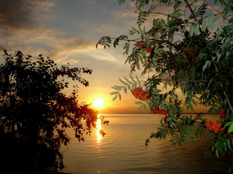 Августовский закат